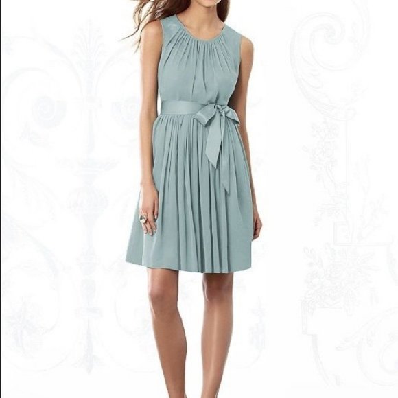 After Six bridesmaid Dress in Windsor Blue - Picture 1 of 9